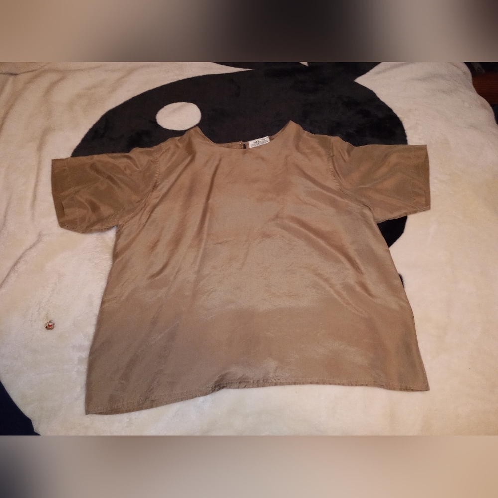 Brown blouse